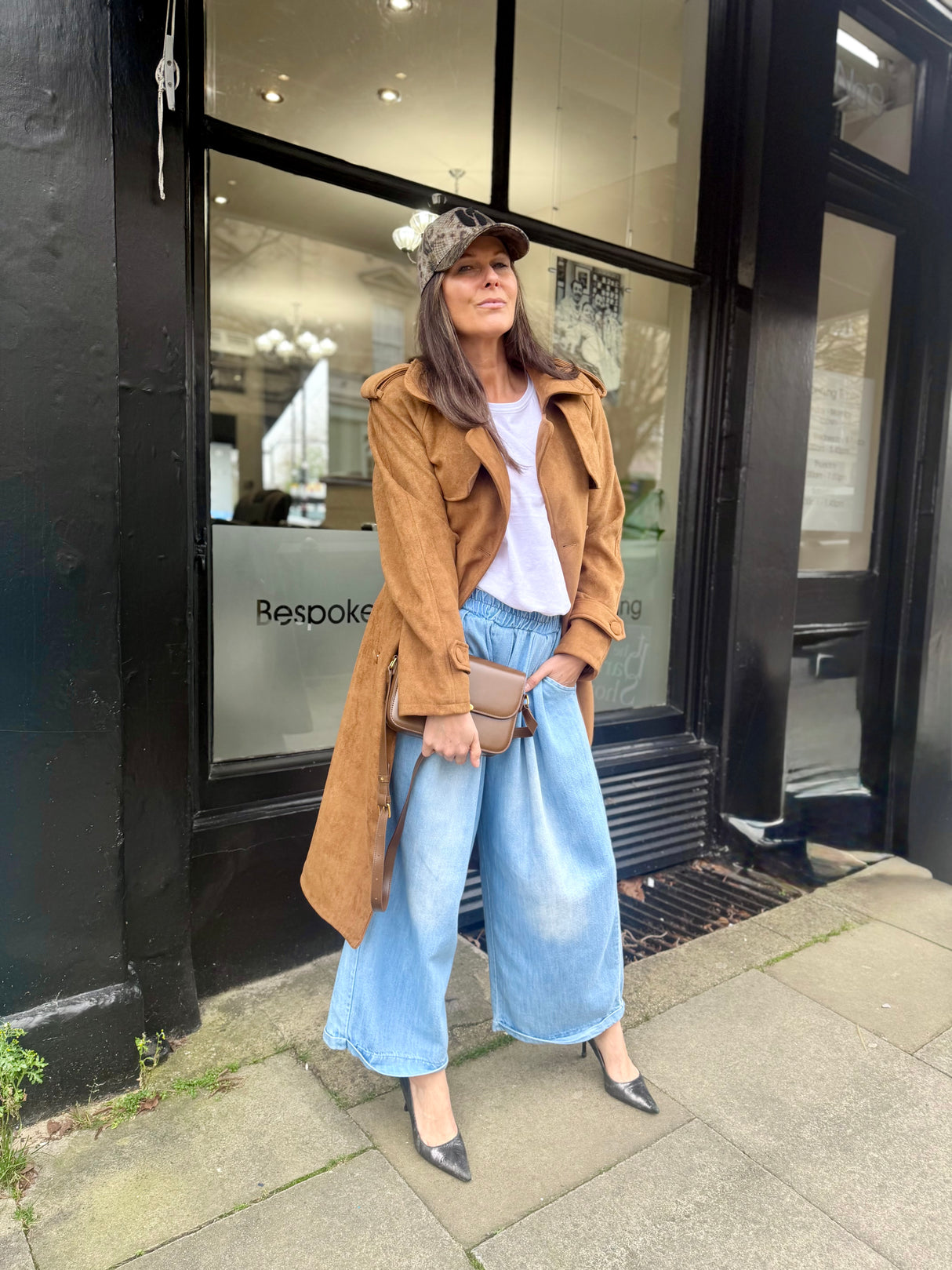 Collette Culottes - Light Wash