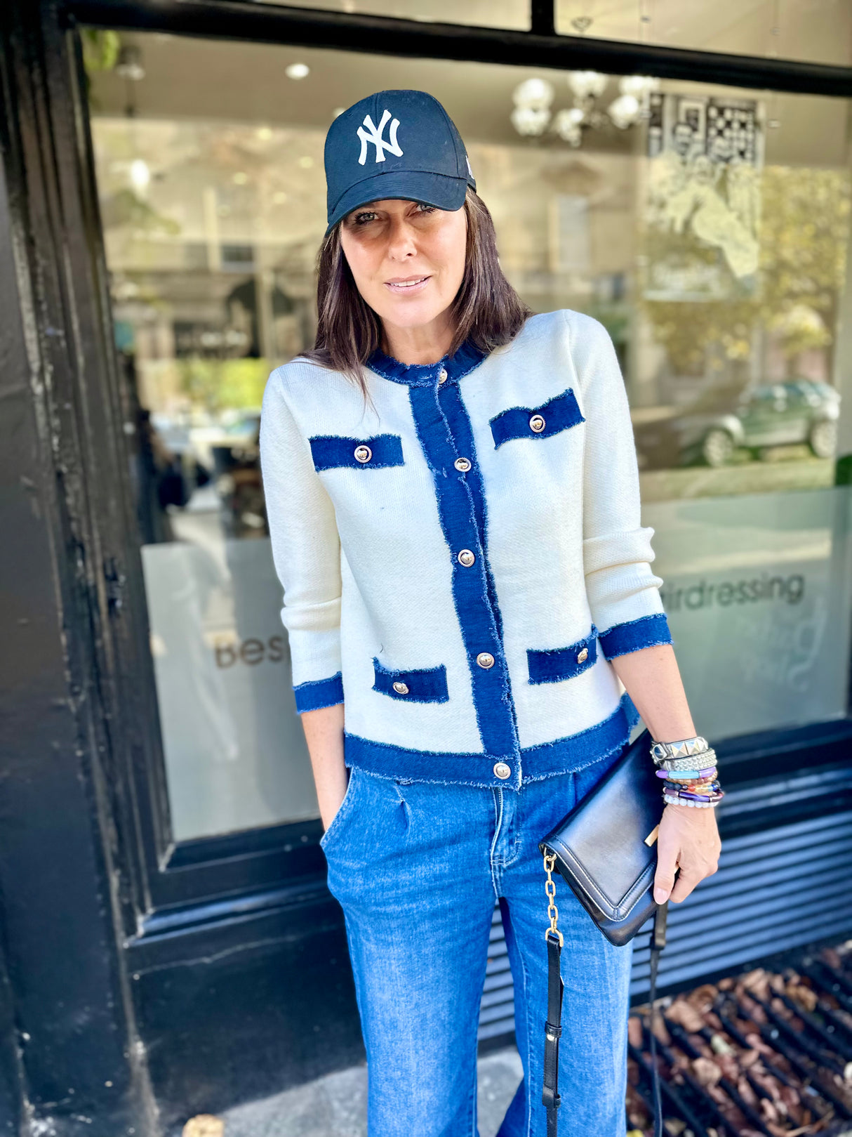 Dune Knitted Jacket - Ivory