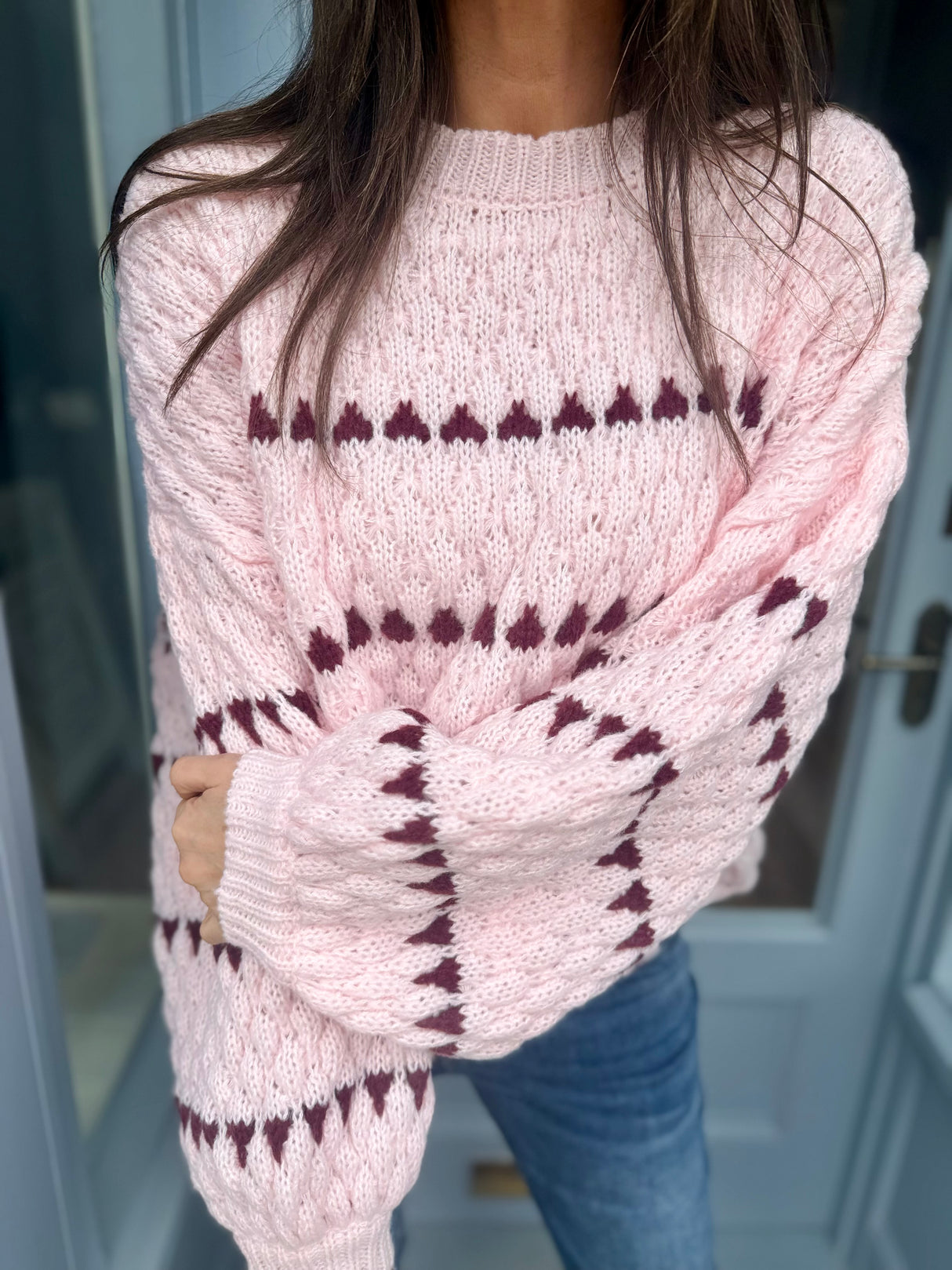 Cosy Crew Neck - Pink