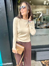 Space Light Weight Knit - Cream