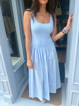 April Dress - Powder Blue