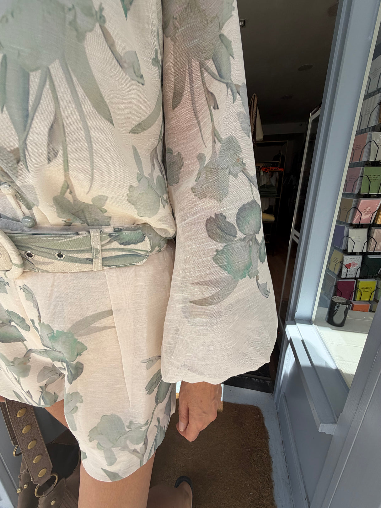 Flora Short Set - Green