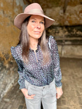 Blusa Romance Preta