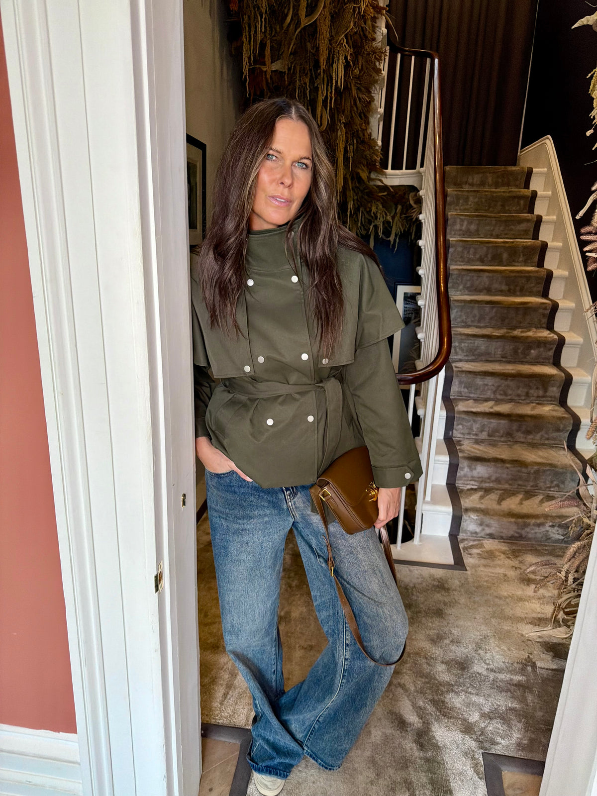 Wilton Short Trench - Green
