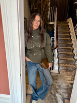 Wilton Short Trench - Green