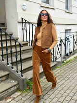 June Cord Trousers - Camel
