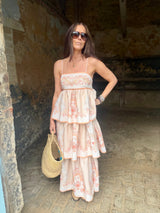 Henrietta Printed Maxi Dress - Neutral