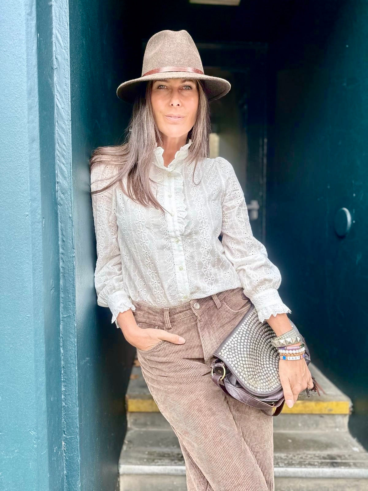 Calista Embroidered Blouse