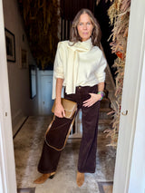 June Cord Trousers - Choc