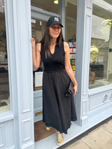 Ash Midi Dress - Black