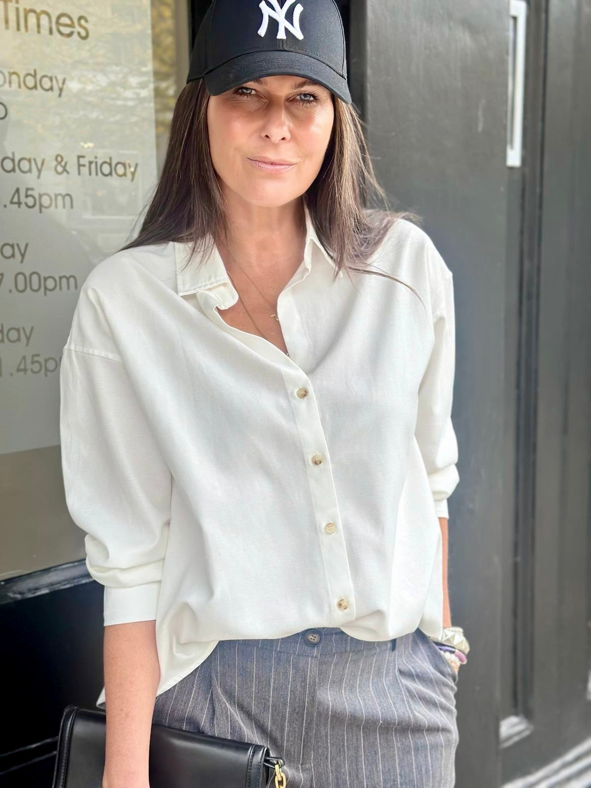 Classic Cotton Shirt - Off White