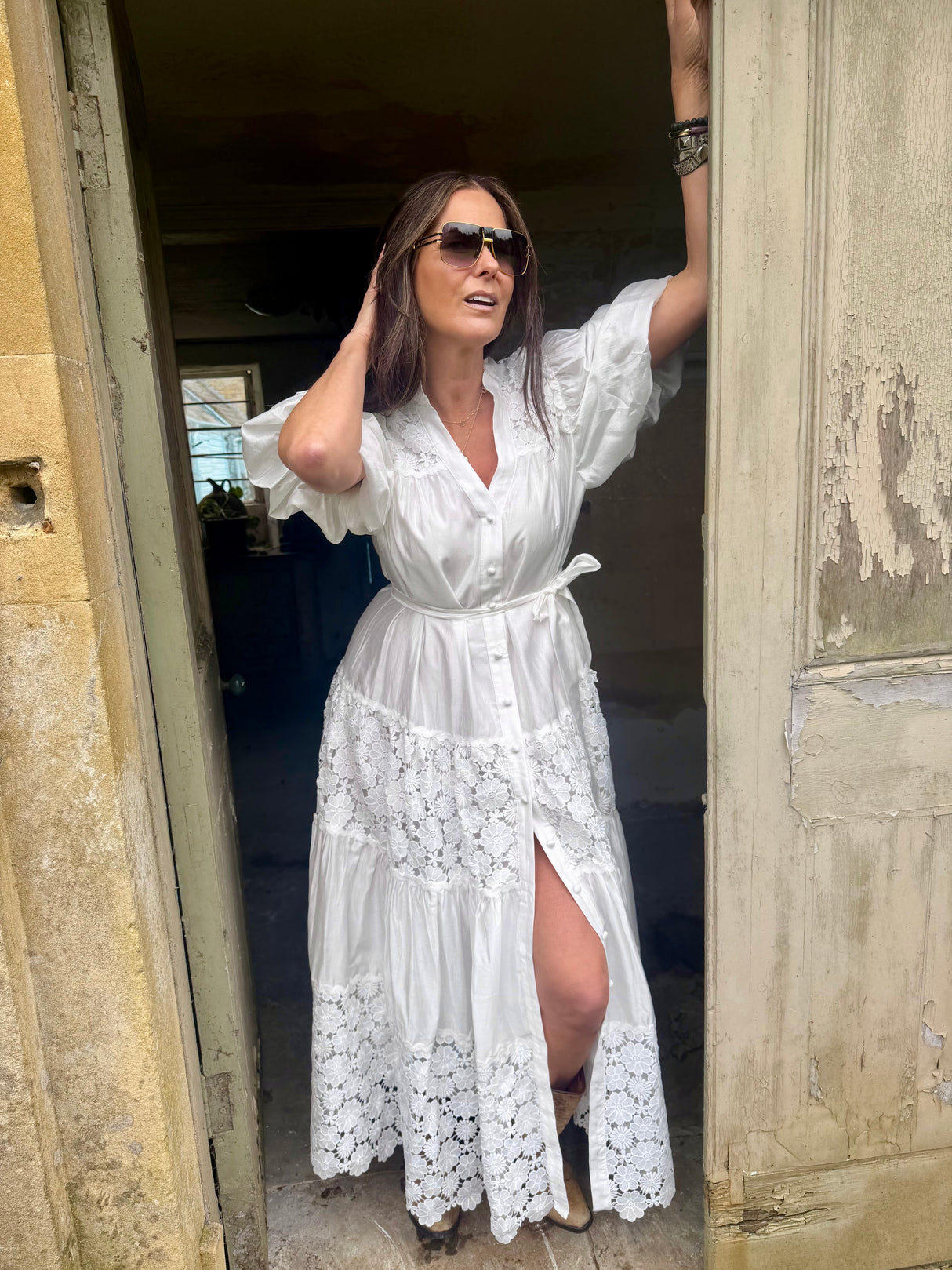 Mist Maxi Dress - Ivory