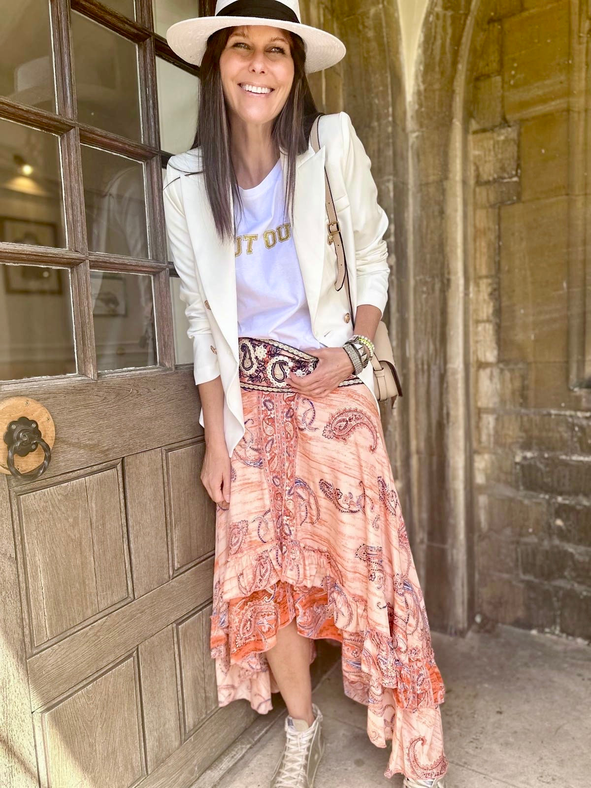 Eliza Blazer White