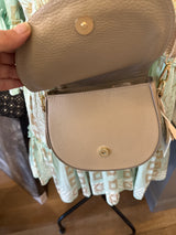 Tropica Leather Shoulder bag - Taupe