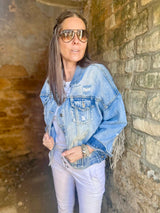 Chaqueta vaquera azul Dallas