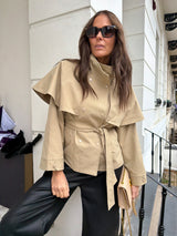 Wilton Short Trench - Beige