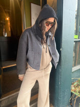 Liv Knitted Hood - Black