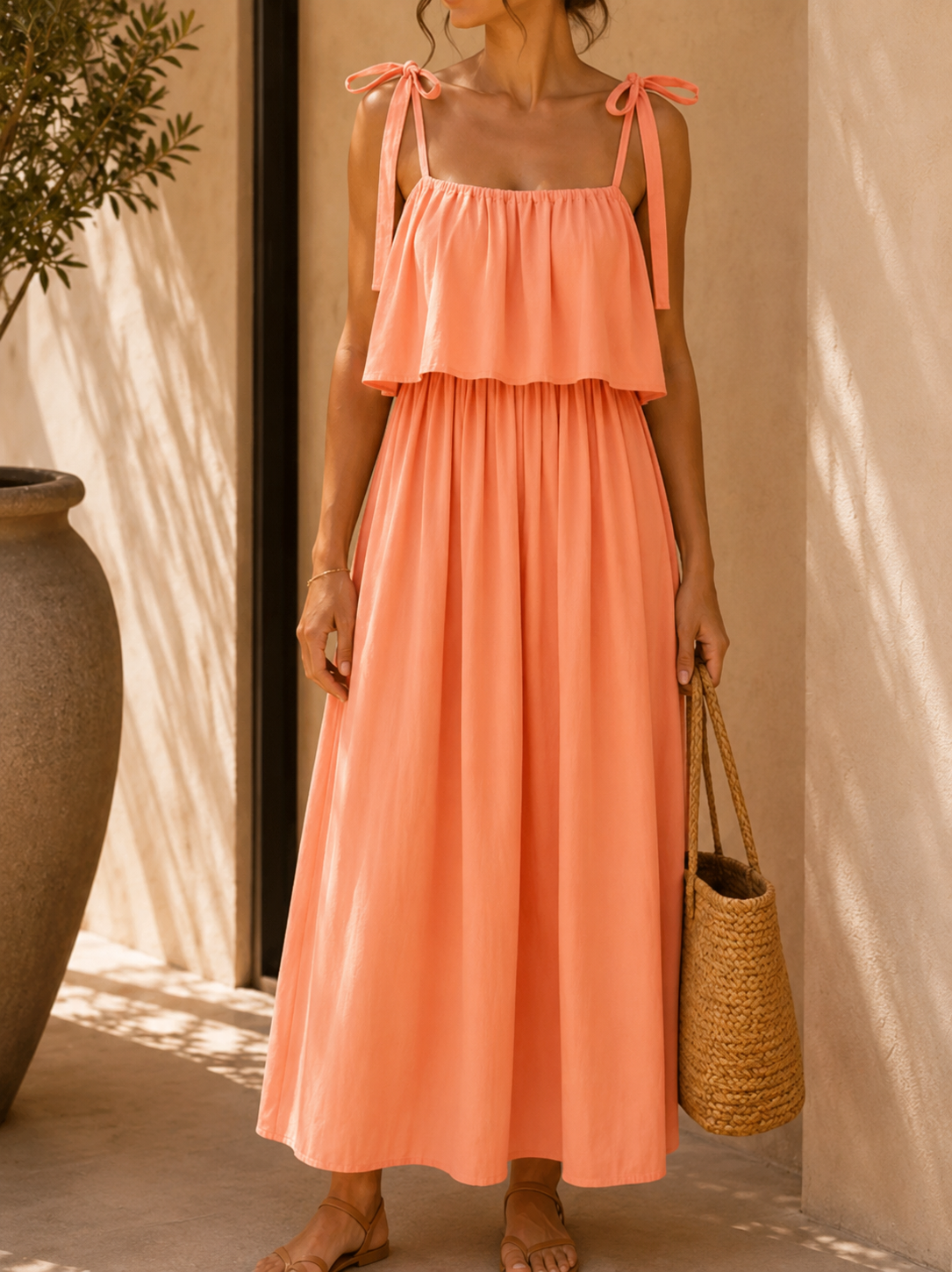 Lala Dress - Peach