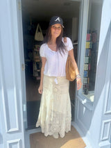 Juliette Crochet Maxi Skirt