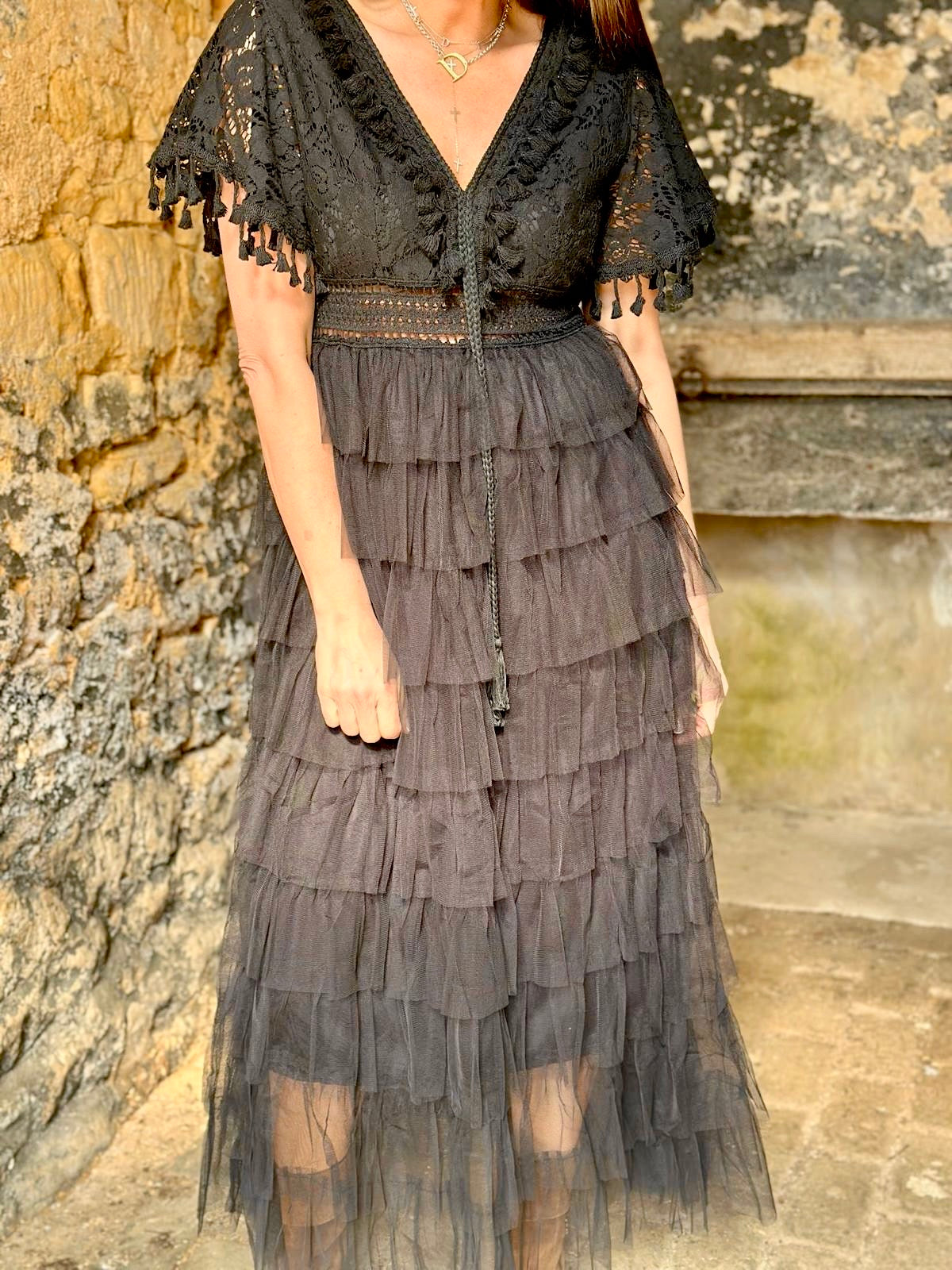 Parker Maxi Dress - Black