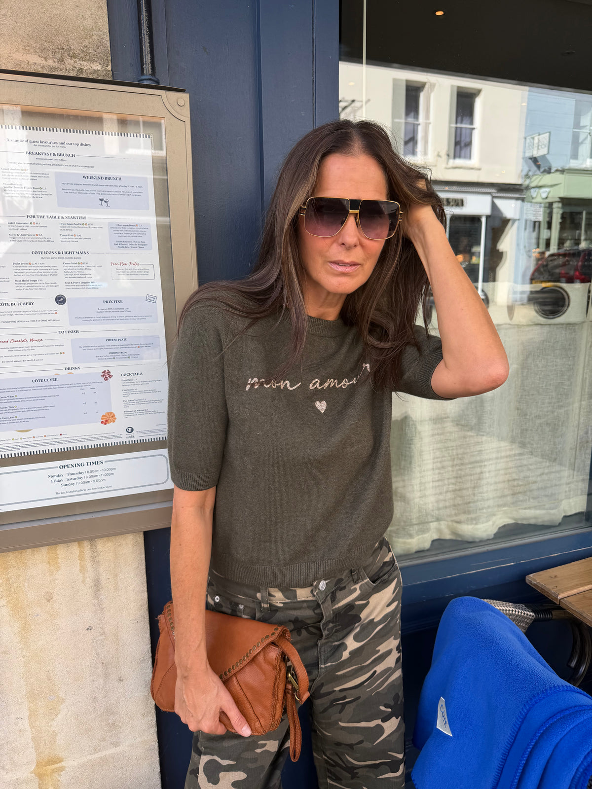 Mon Amour Knit - Khaki