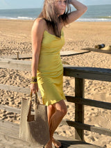Eloise Slip Dress - Citrine