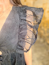 Mila Lace Dress - Black