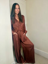 Aurora Two Piece Set - Chestnut