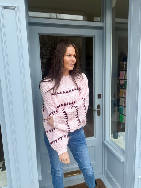 Cosy Crew Neck - Pink