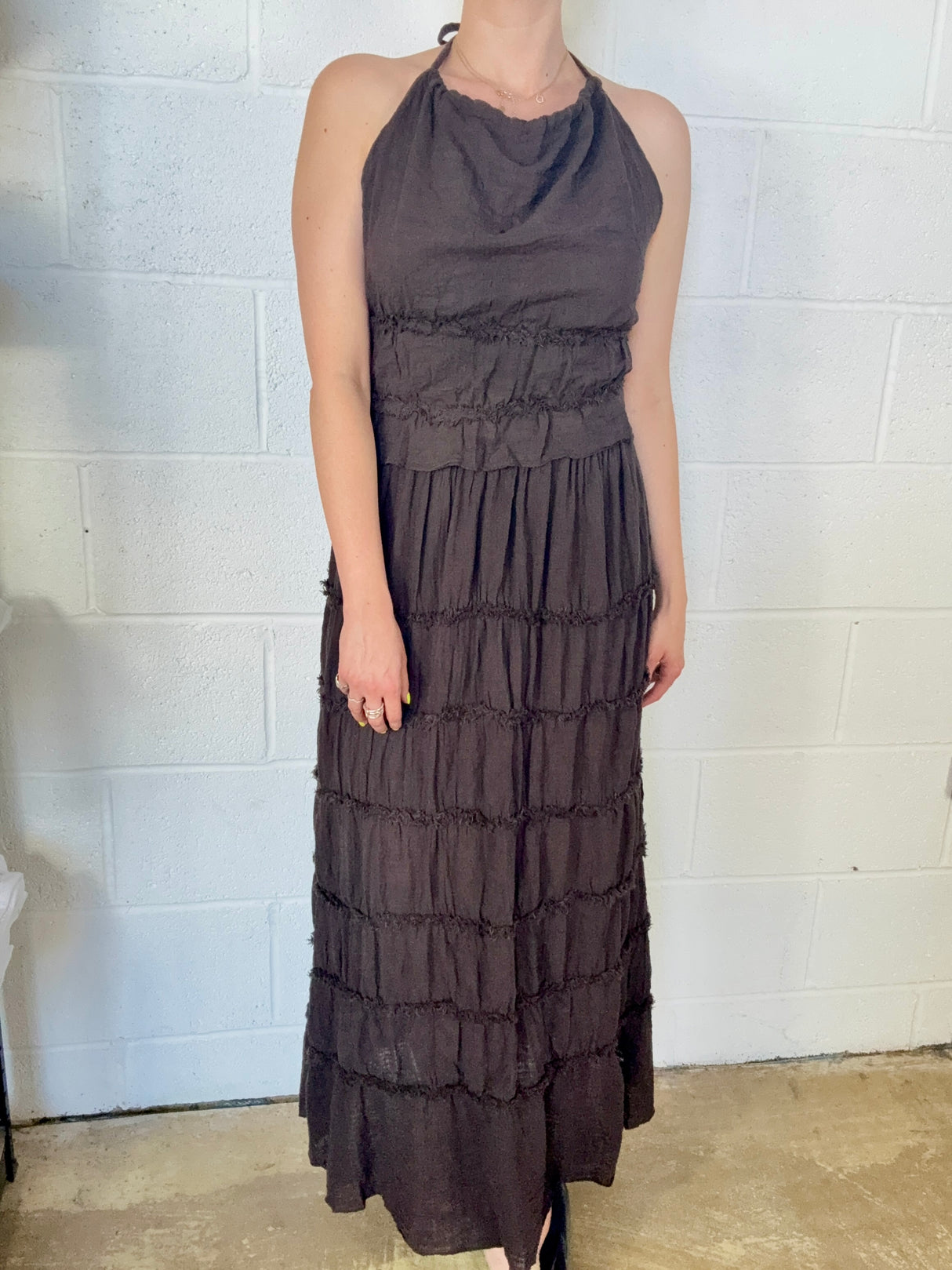 Gigi Maxi Skirt - Chocolate