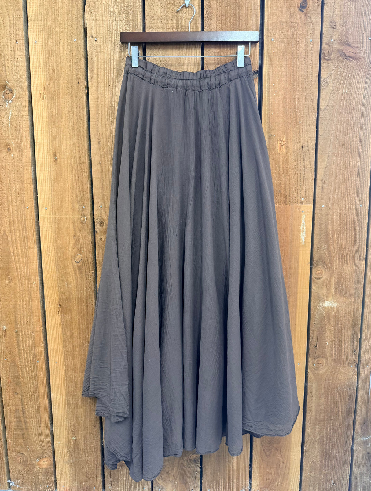 Jade Maxi Skirt - Chocolate