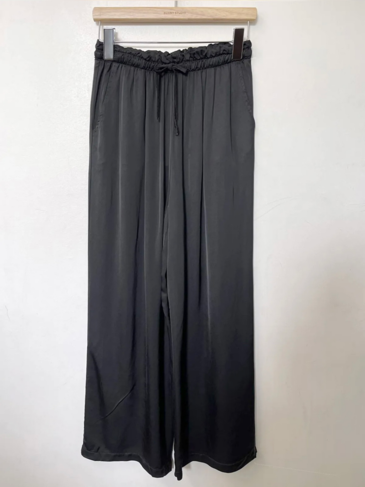 Isobel Tie-Waist Pant Black