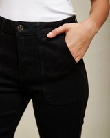 Crush Super Wide Leg Negro Negro