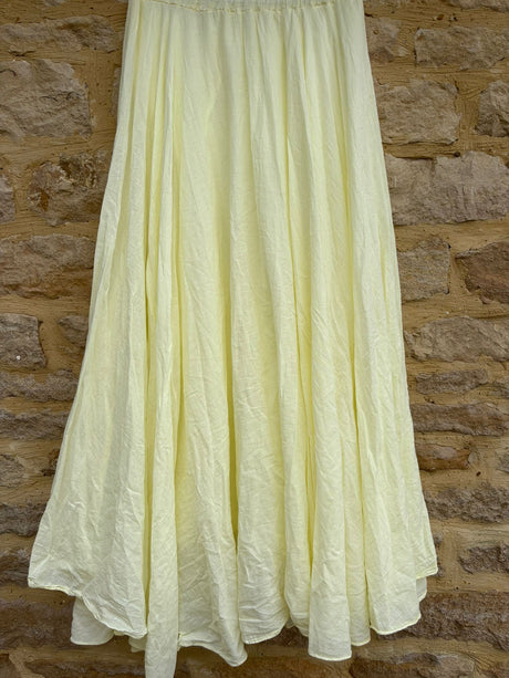 Jade Maxi Skirt - Yellow