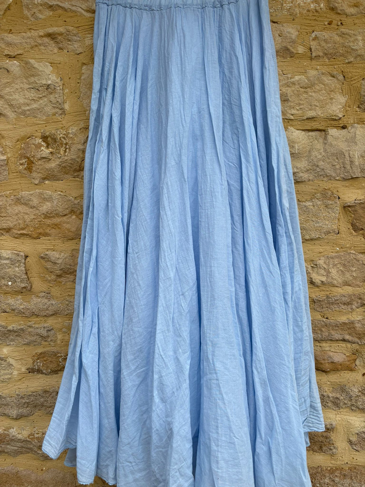 Jade Maxi Skirt - Baby Blue