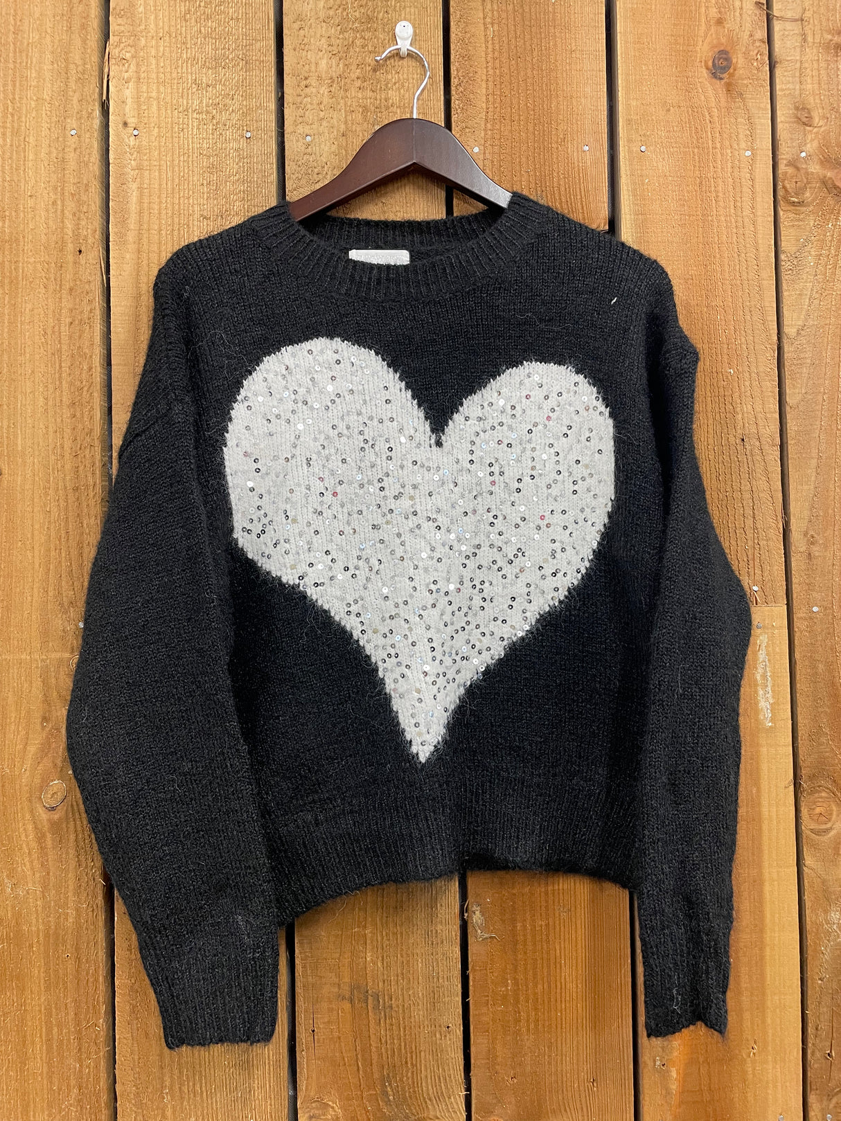 Smitten Knit Negro/Crudo