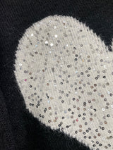 Smitten Knit Negro/Crudo