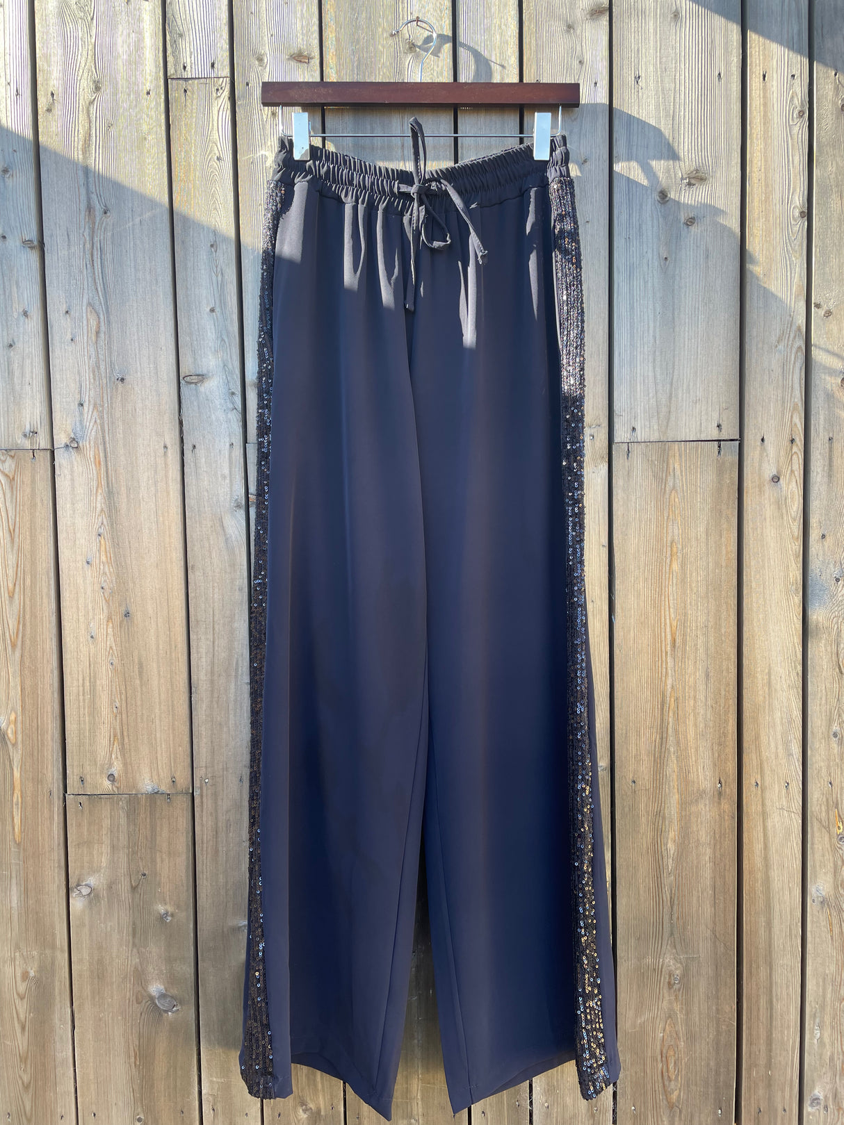 Pantalón Tempest - Azul marino con lentejuelas azul marino