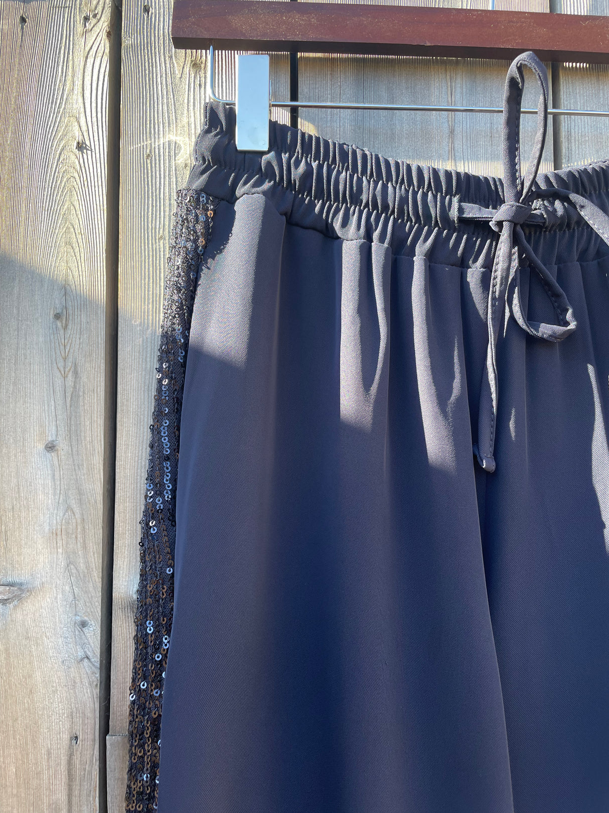 Pantalón Tempest - Azul marino con lentejuelas azul marino