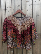 Pacey Top de lentejuelas