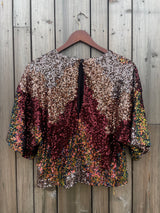 Pacey Top de lentejuelas