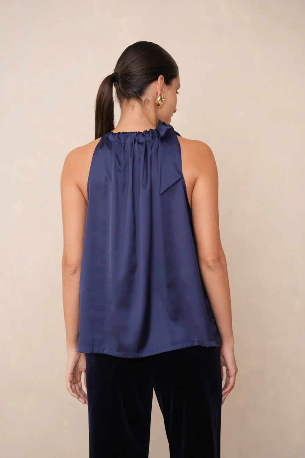 Bella B Top Navy