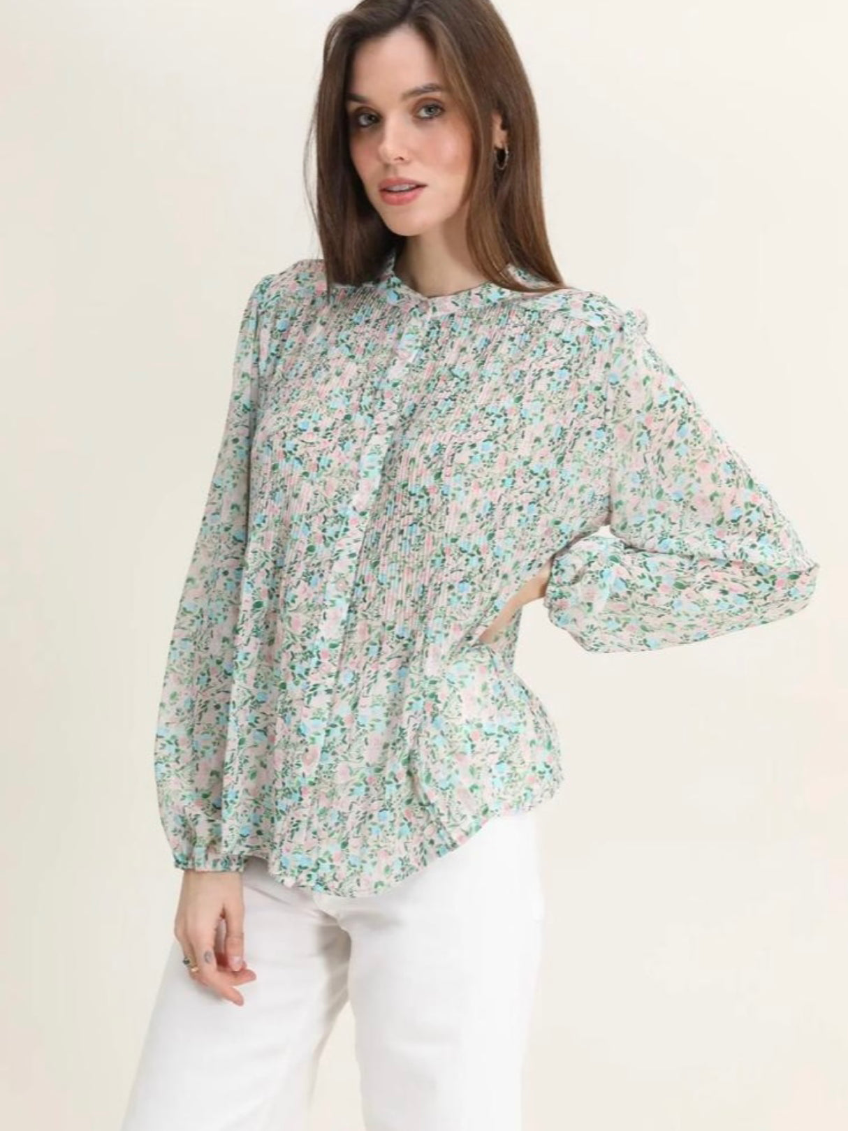 Blusa floral Lyliane