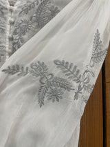 Blusa bordada Neomie blanca