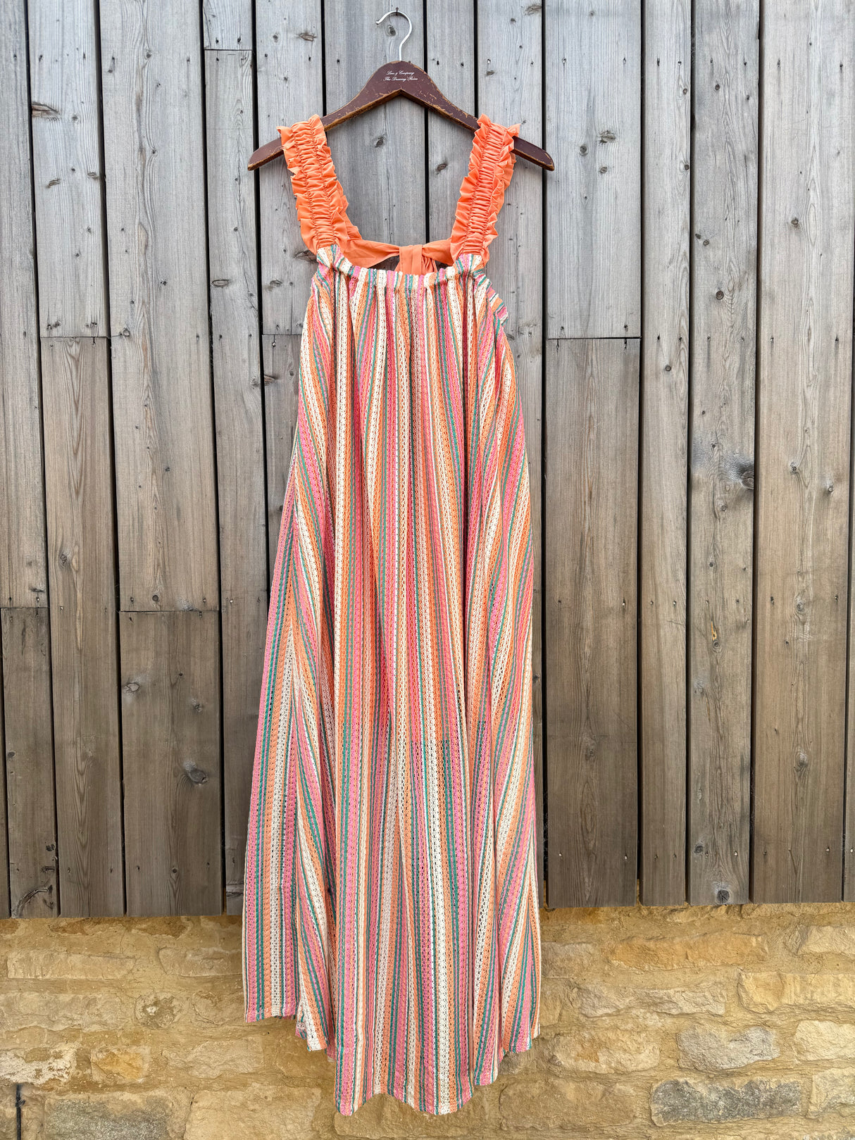 Valley Maxi Dress - Tangerine