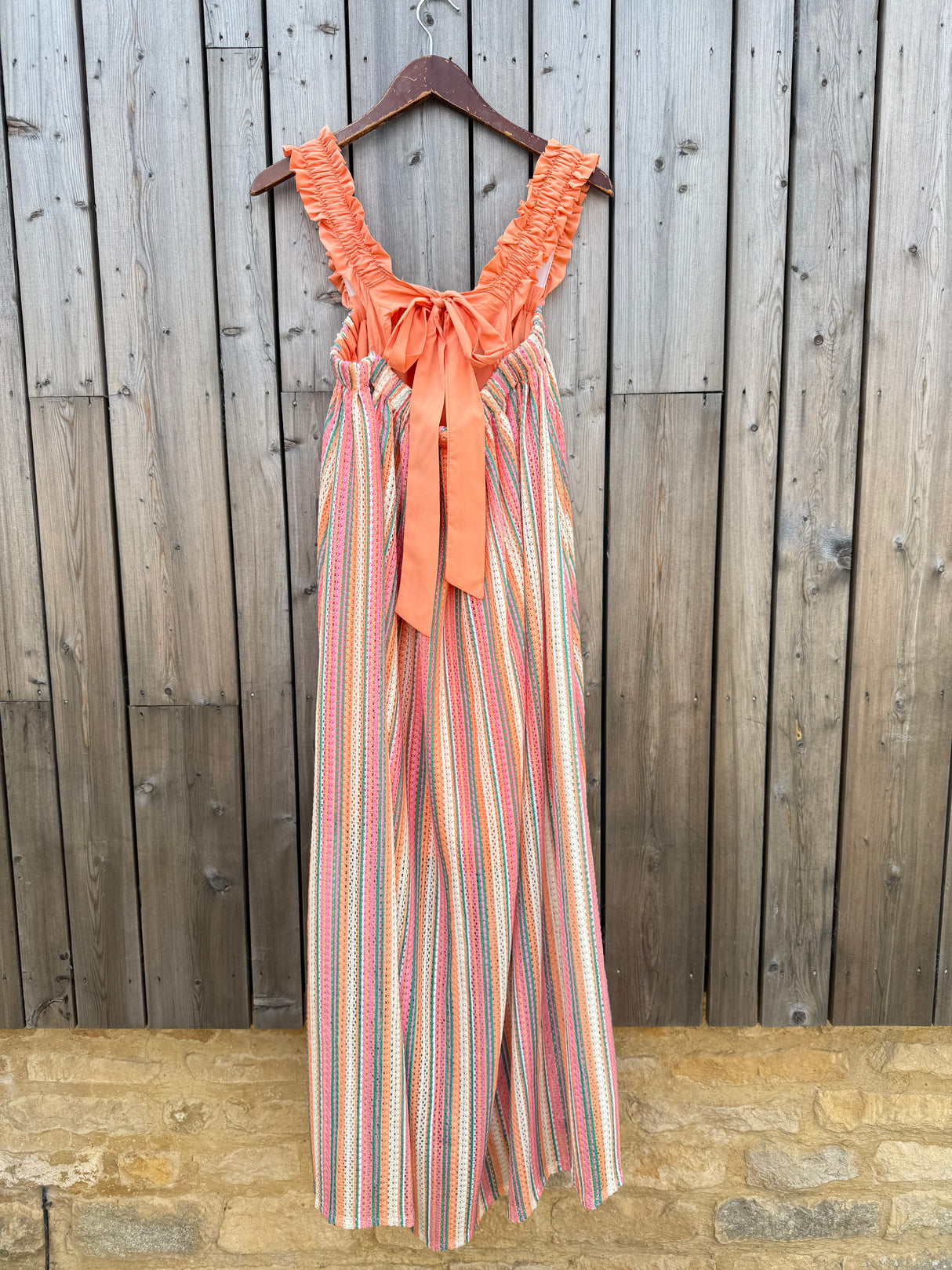 Valley Maxi Dress - Tangerine