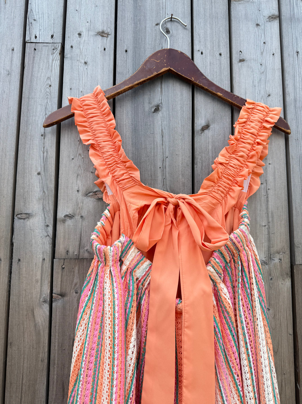 Valley Maxi Dress - Tangerine
