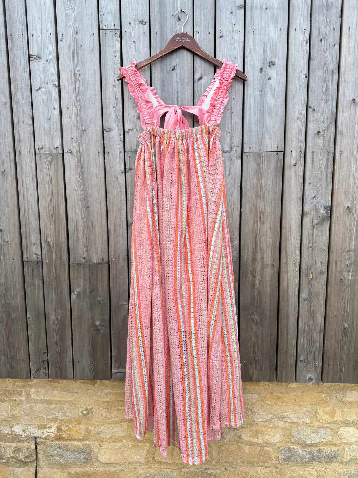 Valley Maxi Dress - Pink Candy