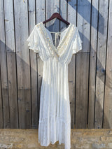 Juniper Maxi Dress - Ecru