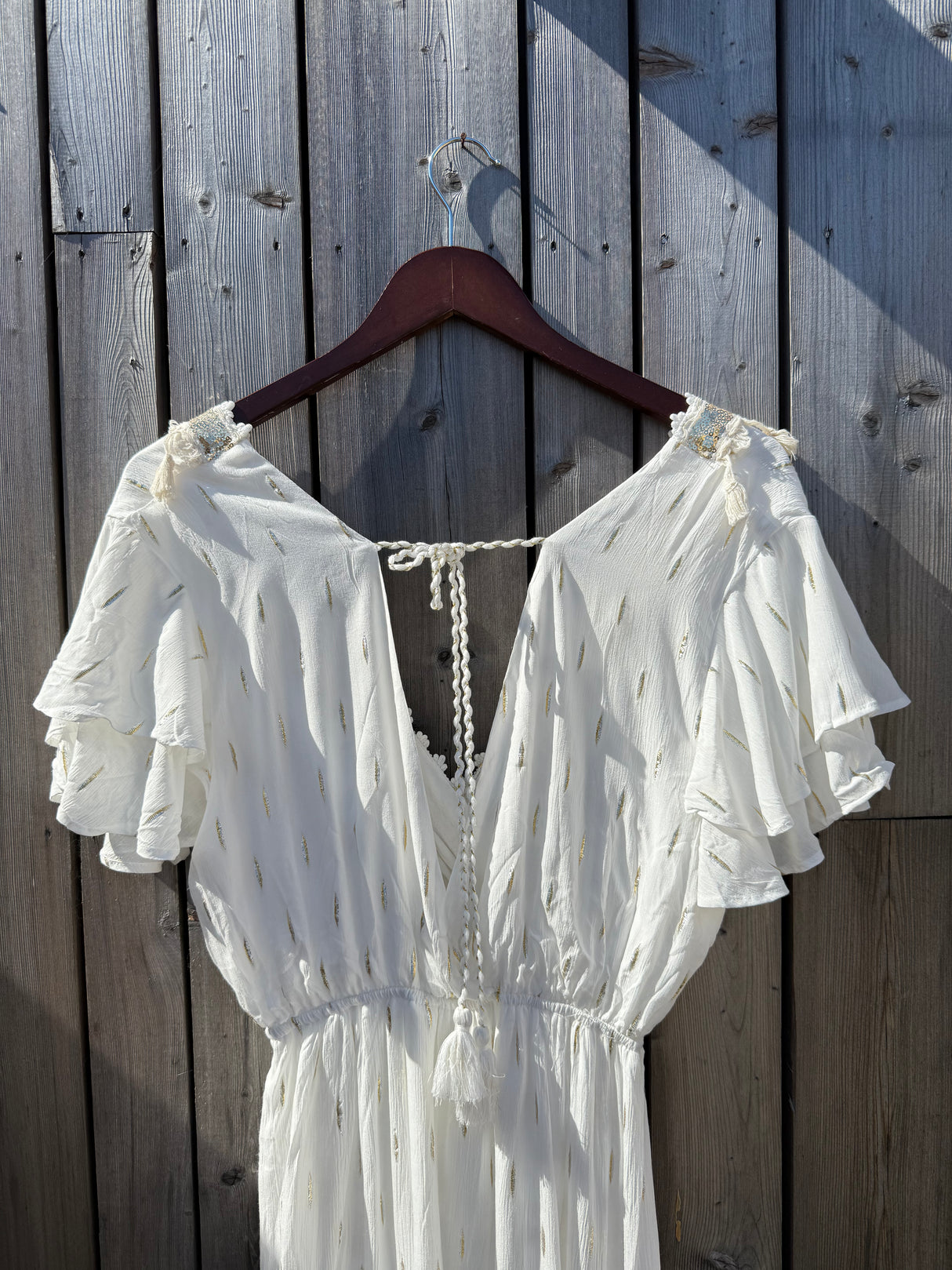 Juniper Maxi Dress - Ecru